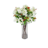White Azalea & Candy Berry Arrangement