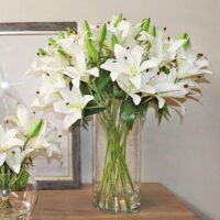 Tiger Lily Arrangement - White - Image 3