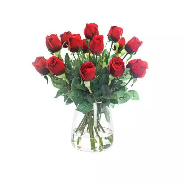 Lisa Rose Arrangement - Red