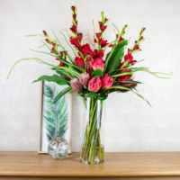 Protea & Gladiolus Arrangement - Mixed - Image 3