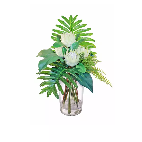 Mixed Protea & Leaves Arrangement