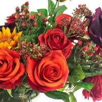 Rose & Sunflower Arrangement - Mixed - Image 2