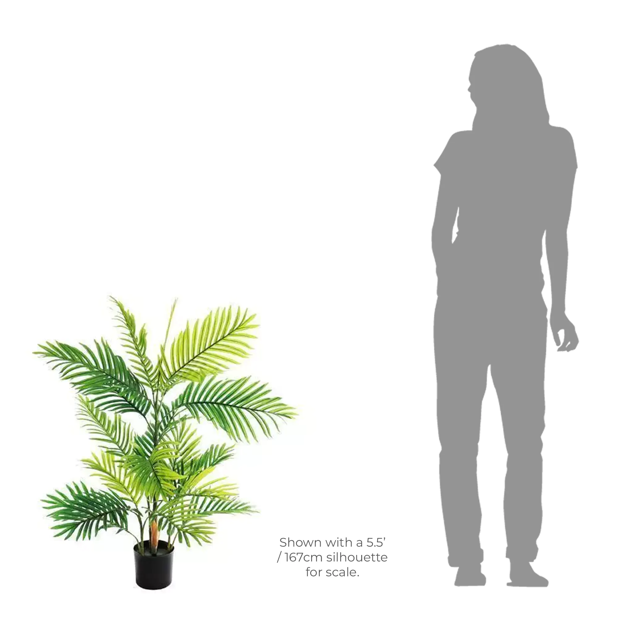 Areca Palm Artificial Tree Potted 3Ft
