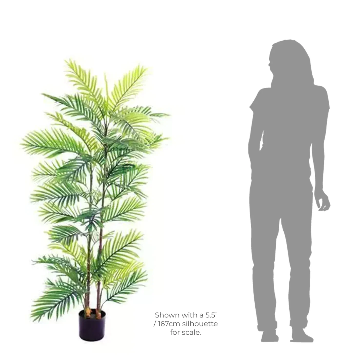 Areca Palm Artificial Tree Potted 5Ft