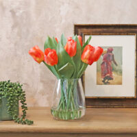 Garden Tulip Arrangement - Orange - Image 3