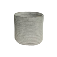 Ceramic Vase - Small White 12.5cm(H)X12.5cm(W)