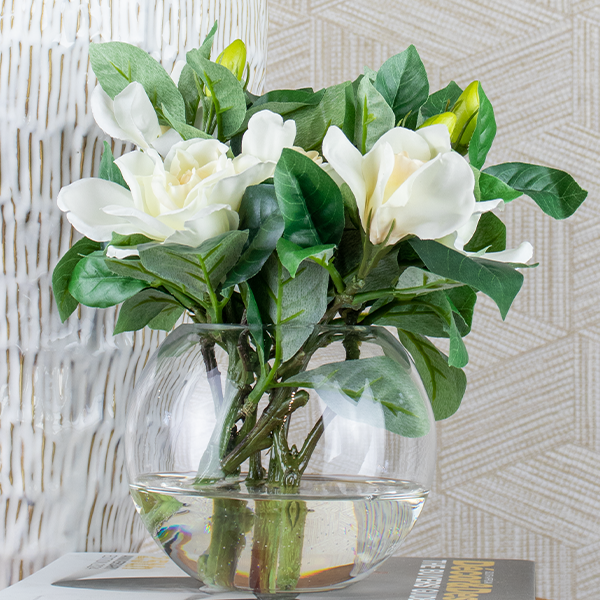 Gardenia Arrangement Small White