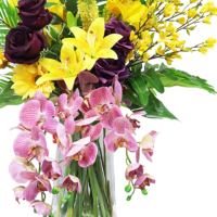 Tiger Lily, Gladiolus and Orchid Arrangement - Mixed - Image 2