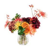 B462 SUNFLOWER GERBERA AND DAHLIA MIX