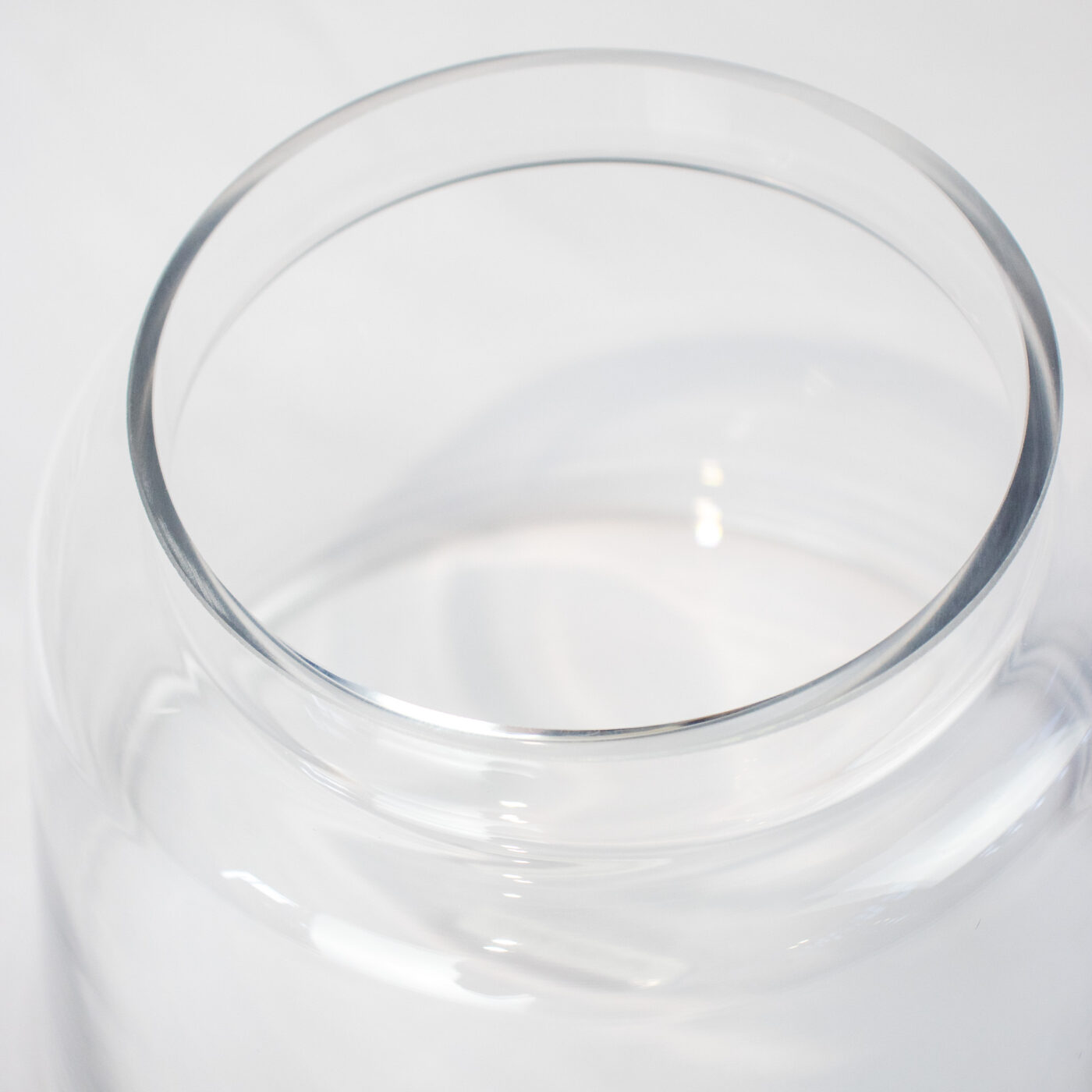GLASS JAR VASE 13 X 22 X 16H - Image 2