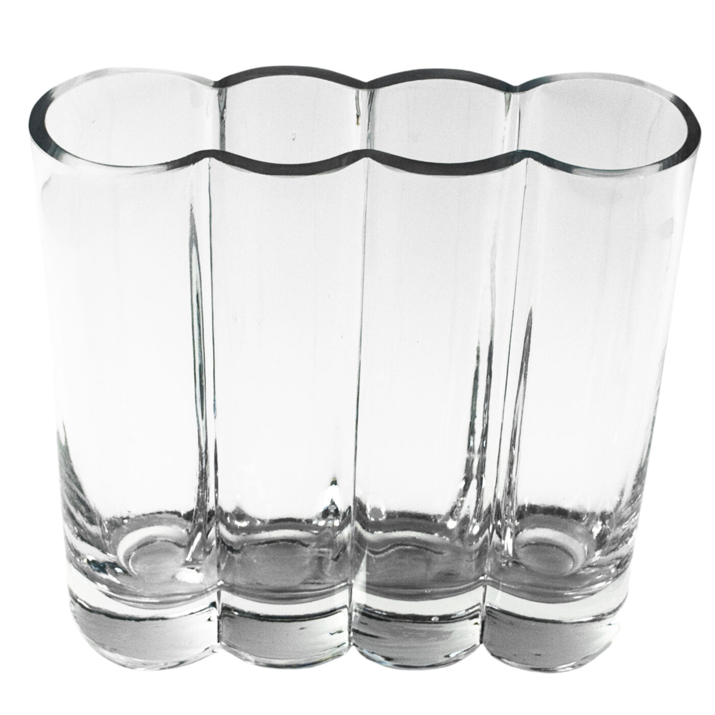rectangular Clear Glass Vase V/RECT60/195/21