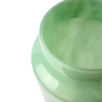 Sage Green Glass Flower Vase