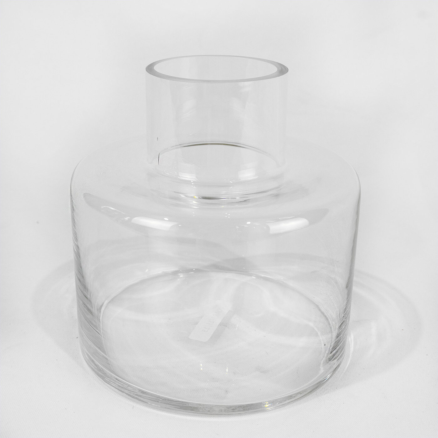 JAR GLASS VASE 7 X 15 X 15H