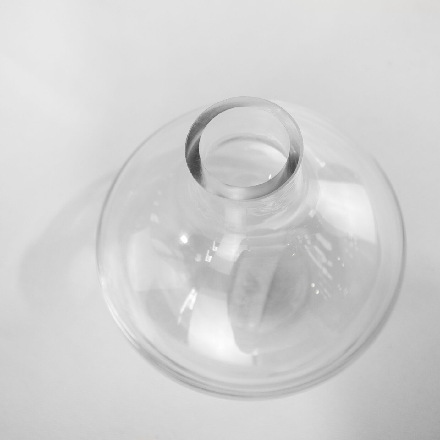 BUD GLASS VASE 3 X 10 X 10H - Image 2
