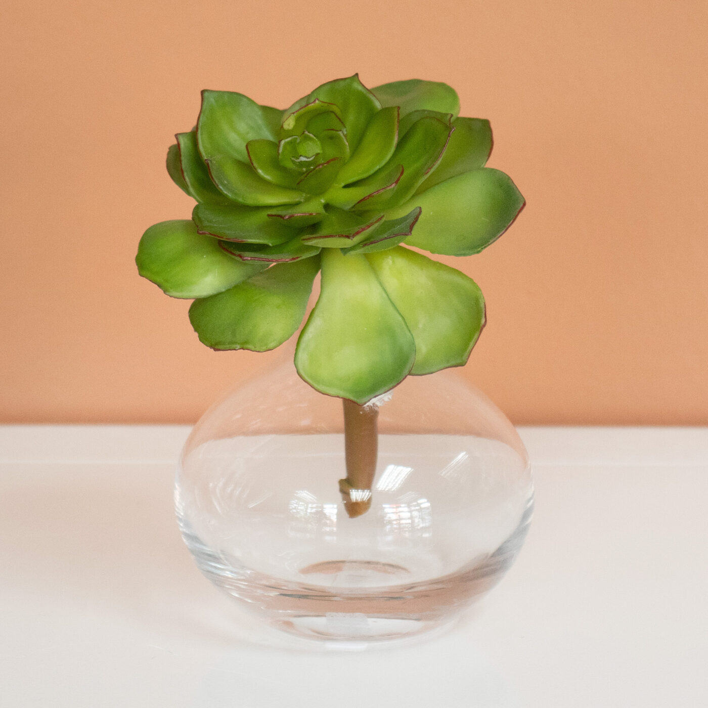 BUD GLASS VASE 3 X 10 X 10H - Image 3