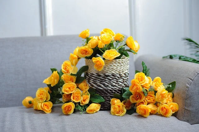 brighten up your airbnb with flowers