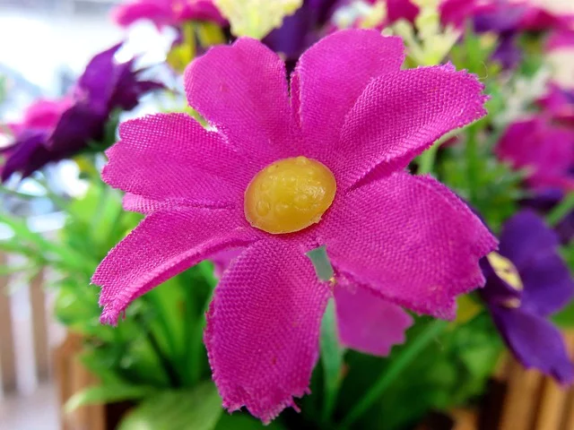 Very Fake Pink Artificial flower