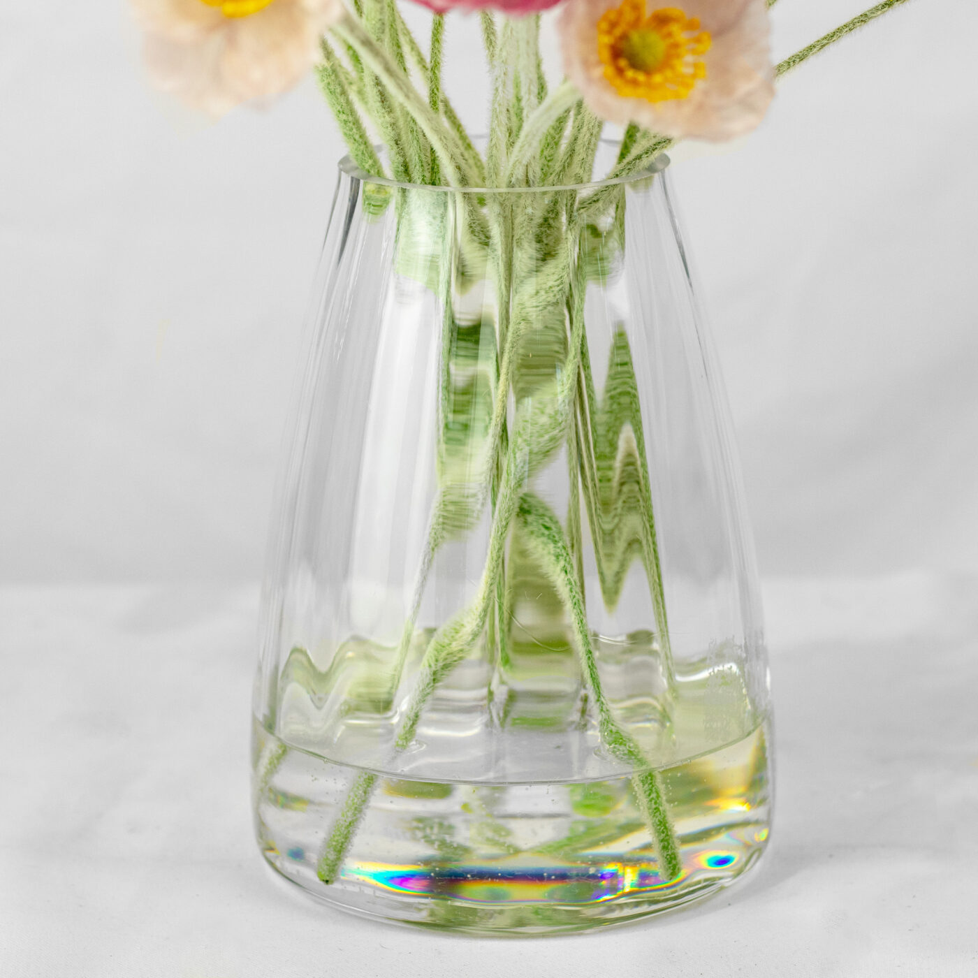 POPPY MIX IN TAPERED VASE