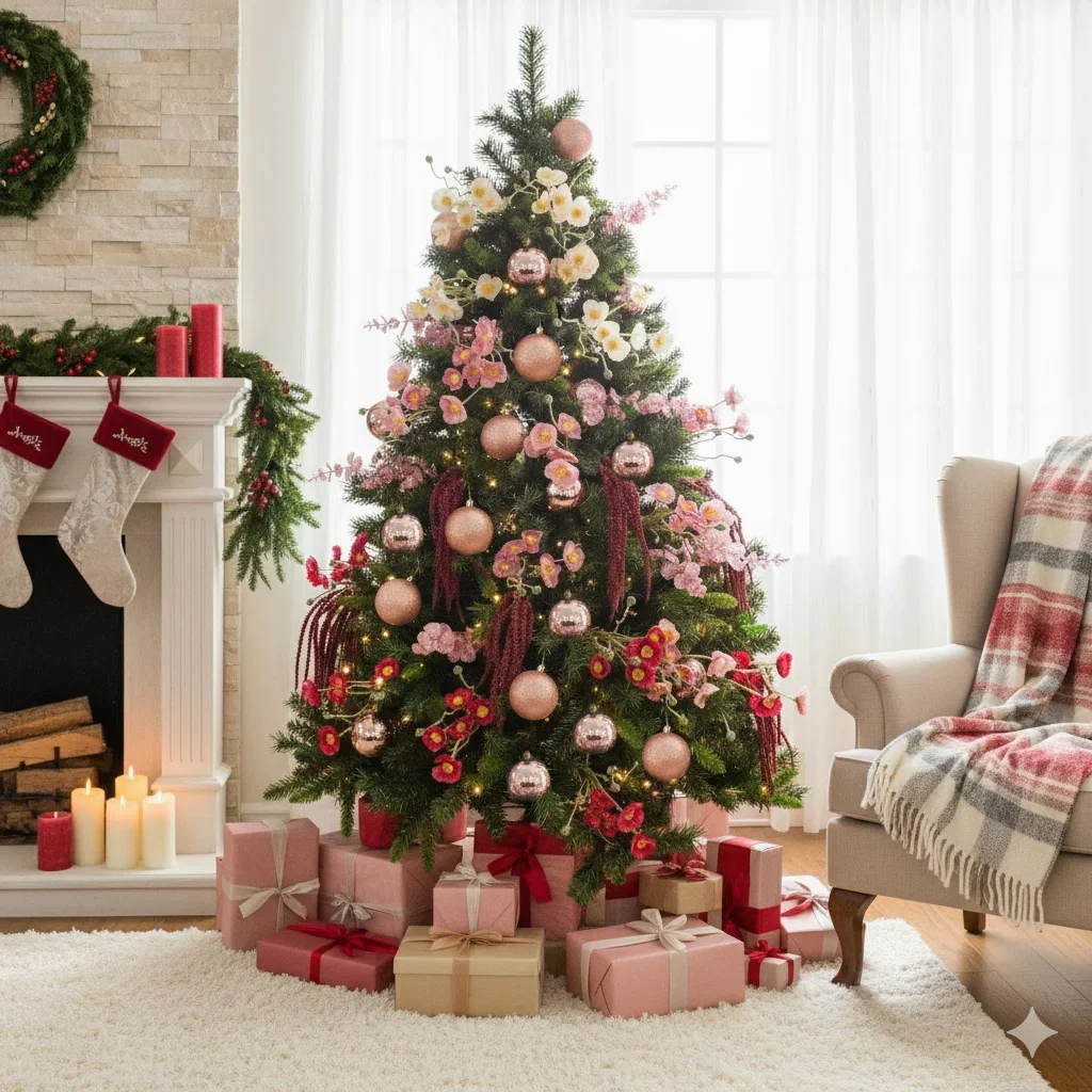 POPPY DECOR SET FOR 2.4m CHRISTMAS TREE - Image 5