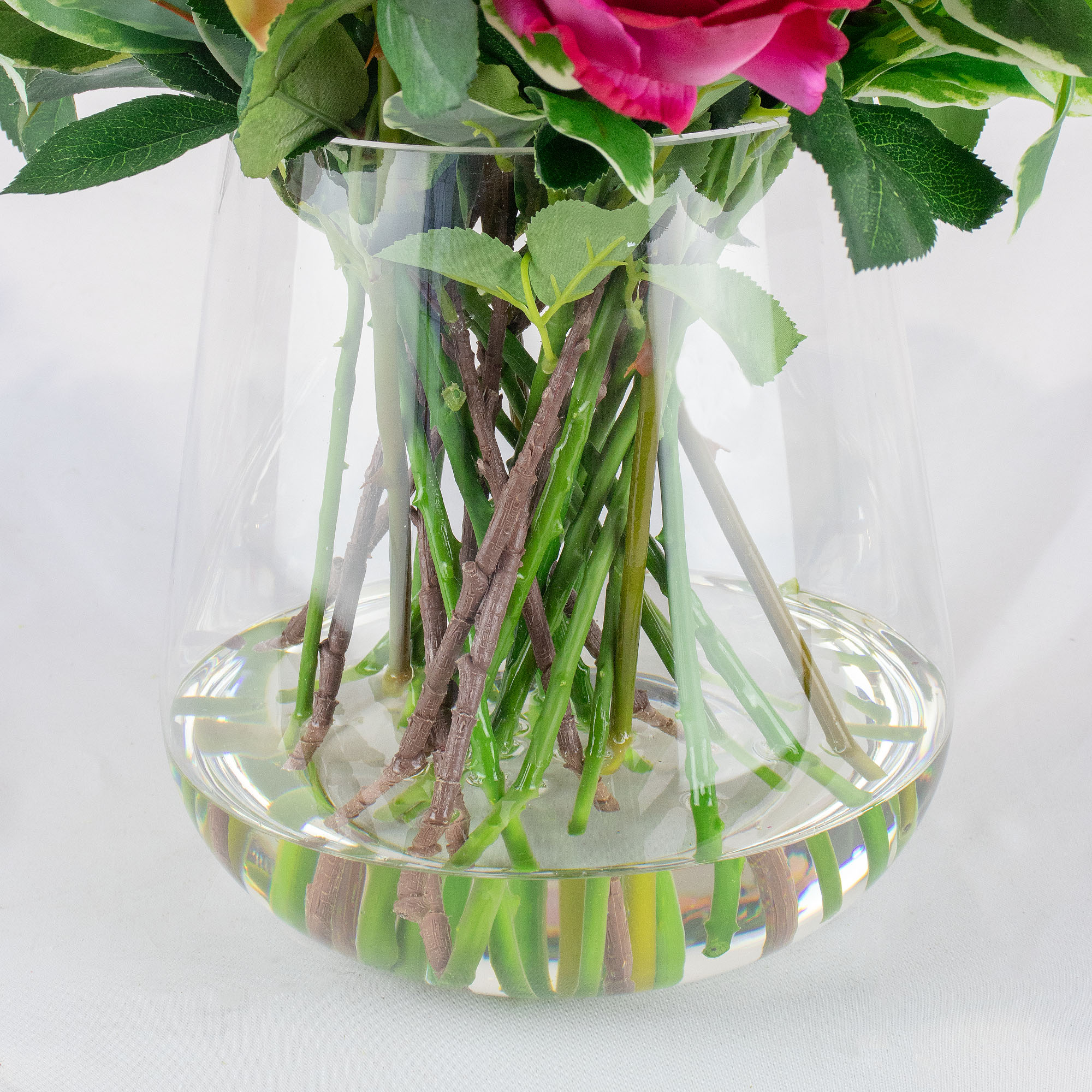 Large 60cm Mixed Real Touch Rose Arrangement