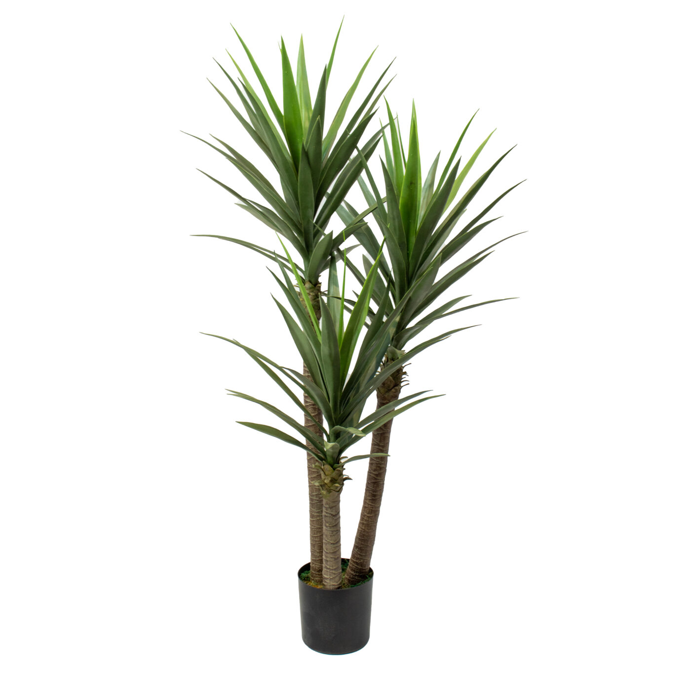 UV-Resistant Three-Stemmed Artificial Yucca Tree 150cm