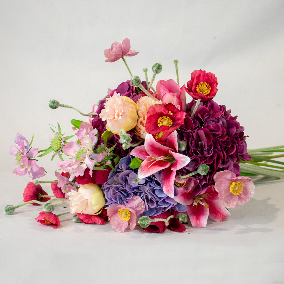 Large Pretty Pink Hand-Tied Floral Bunch